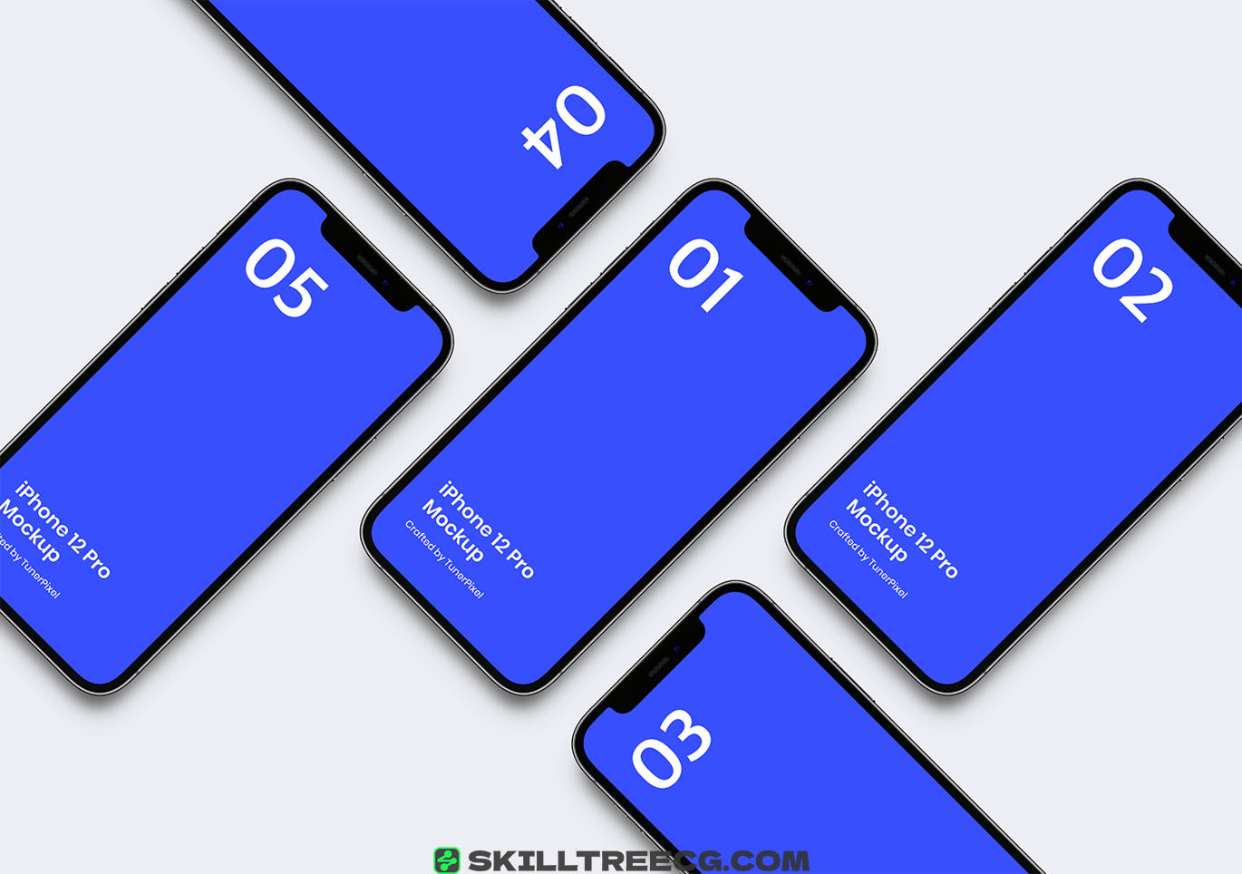 图片[4]-iPhone 12 Pro Isometric Mockup 11.0（926031）-技能树